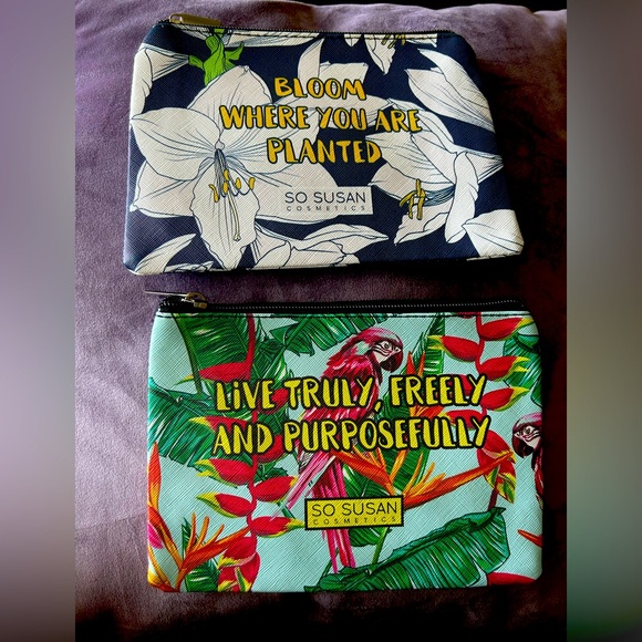 So Susan Makeup Bags NWOT - Picture 1 of 2